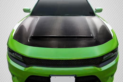 Carbon Fiber Demon Style Hood 15-up Dodge Charger